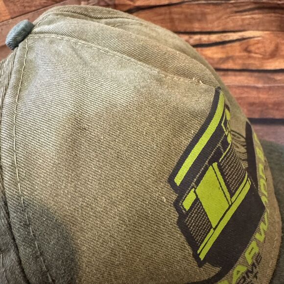 Vintage Sparwood BC Titan Hat World's Largest Truck Cap Canada Mining Snapback - Picture 7 of 8